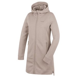 Husky Dámská mikina Aroldin L beige Velikost: XL