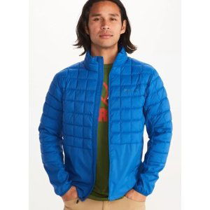 Marmot Men's Echo Featherless Hybrid Jacket - dark azure Velikost: L pánská bunda