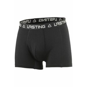 Lasting NOMO 9099 černé vlněné merino boxerky Velikost: M