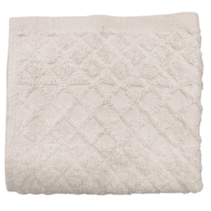 Dětský ručník Káro 40x60 cm jednobarevný Barva: bílá (18)