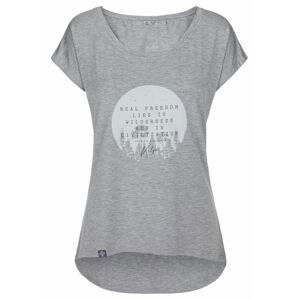 Kilpi ROISIN-W Světle šedá Velikost: 38 dámské tričko