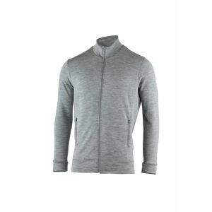 Lasting THERM 8499 šedé vlněná merino mikina Velikost: XXL