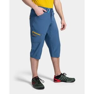Kilpi OTARA-M Tmavě modrá Velikost: M pánské outdoorové 3/4 kalhoty