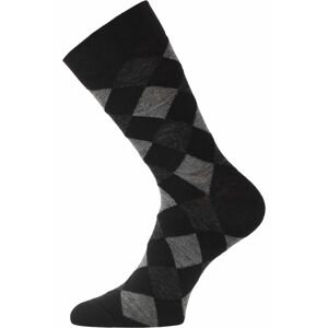 Lasting merino ponožky WPK černé Velikost: (46-49) XL