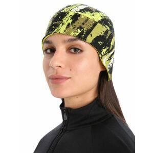 Čepice ICEBREAKER Adult Quantum Beanie SediMenstary, Black/Shine/Clove/Aop velikost: OS (UNI)