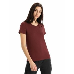 Dámské triko krátký rukáv ICEBREAKER Wmns Central Classic SS Tee, Espresso velikost: XS