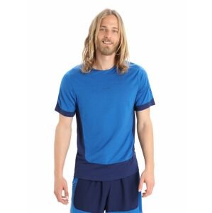 Pánské triko krátký rukáv ICEBREAKER Mens ZoneKnit™ SS Tee, Lazurite/Royal Navy/Cb velikost: S