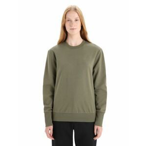 ICEBREAKER Wmns Central II LS Sweatshirt, Loden velikost: XS