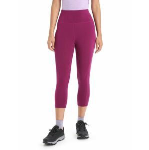 ICEBREAKER Wmns Fastray High Rise 3/4 Tights, Go Berry velikost: M