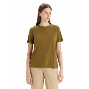 ICEBREAKER Wmns Merino Linen SS Tee, Algae velikost: L