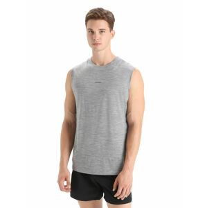 ICEBREAKER Mens ZoneKnit™ Tank, Metro Heather velikost: XXL