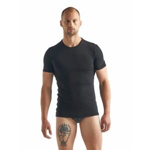 Pánské triko ICEBREAKER Mens Anatomica SS Crewe, Black velikost: L