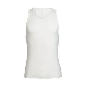 Pánské tílko ICEBREAKER Mens Anatomica Tank, Snow velikost: S