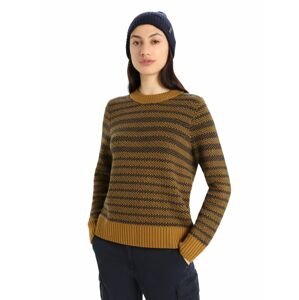 Dámský svetr ICEBREAKER Wmns Waypoint Crewe Sweater, Clove/Midnight Navy/S velikost: L