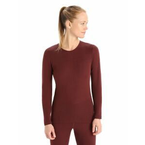 Dámské triko dlouhý rukáv ICEBREAKER Wmns 175 Everyday LS Crewe, Espresso velikost: M