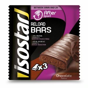 Isostar RELOAD BARS 3x40g ČOKOLÁDA