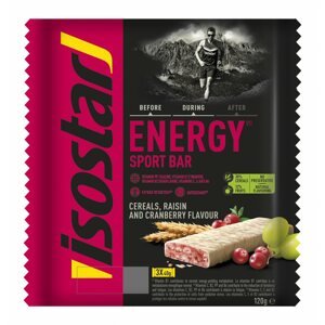 Isostar ENERGY SPORT BAR 3x40g BRUSINKA